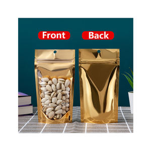 Bolsa de embalaje de alimentos con cremallera superior y soporte personalizado para frutos secos, cacahuetes de <span class=keywords><strong>pino</strong></span>, anacardos mixtos, bolsa de maní de nuez, para azúcares - Product Image 1