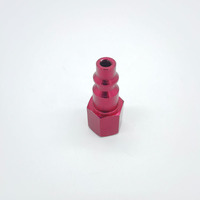 Konektor Lepas Cepat PM20 Fitting Pneumatik ARO Male Merah Aluminium 0-0.8Mpa Ruichen Garansi 6 Bulan