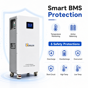 51.2V 314Ah 16kWh LiFePO4 Battery Custom Logo & Design WiFi Cloud Monitoring 6000 Cycles Mobile Solar <b>Storage</b> EU Warehouse Stock - Product Image 2
