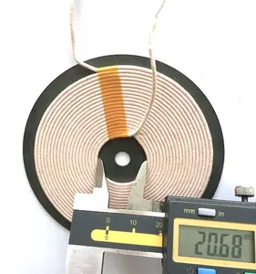 フェライトシールドインダクタエアコア磁気コイルを備えた大電流パワーインダクタワイヤレス充電モジュール
