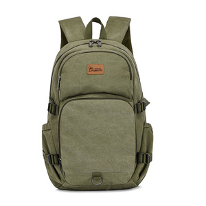 Student <b>Backpack</b> Khaki 14 In Computer Interlayer Unisex For Junior High High <b>School</b> College Students Leisure Travel - Product Image 5