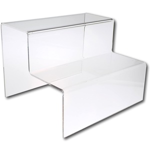 Espositore a 2 Livelli in Acrilico Trasparente, Perfetto per Negozi, Stand, Ornamenti, Modelli, ecc. - Product Image 5