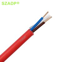 Cable de Alarma contra Incendios, Cable Resistente al Fuego de 2-4 Núcleos, Cobre Desnudo CCA PVC/LSZH 1.5mm 2.5mm, Cable Blindado/No Blindado, Cable Sólido Trenzado