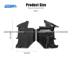 Placa Protectora Lateral de Radiador de Alta Gama para Aston Martin Rapide Virage DBS 2008-2013 L 8G43-F01990-AE R 8G43-F01991-AE - Product Image 5