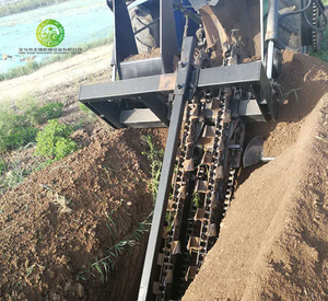 Arado de Surco para Tractor/Excavadora/Minicargadora, Cultivador Agrícola Diésel con Componentes Centrales de Engranajes y Rodamientos - Product Image 6