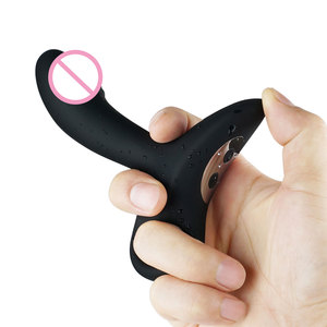 Haute qualité Couple sexe mâle femelle Plug Anal vibrateur masseur de <span class=keywords><strong>Prostate</strong></span> Masturbation masculine Plug Anal jouets pour hommes - Product Image 1