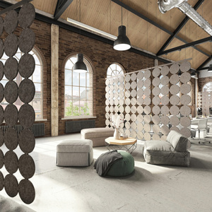 Tiếng ồn hủy bỏ âm thanh treo màn hình vật nuôi cảm thấy polyester sợi âm thanh bảng ngăn - Product Image 1