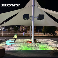 Système interactif de projection holographique immersive au sol, projecteur à faisceau 4k pour extérieur/intérieur