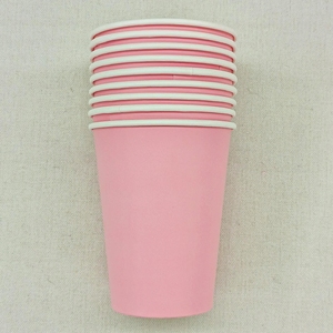 Vaisselle jetable de couleur unie DAMAI, rose bébé, fournitures pour fêtes, anniversaires, camping, décoration de table, serviettes en papier, gobelets, assiettes - Product Image 5