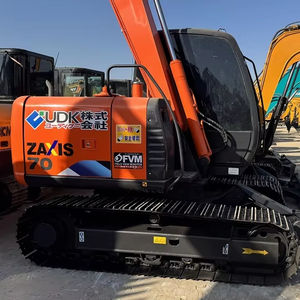 เครื่องจักรขนาดเล็ก7ตันรถขุดใช้แล้ว HITACHI เครื่องขุดก่อสร้าง ZX70 - Product Image 1