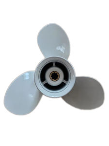 Hélice en alliage d'aluminium 9-1/4x11-J de haute qualité pour Ya Maha 9.9hp 15hp hors-bord nouveaux lecteurs Mar <span class=keywords><strong>Ine</strong></span> remplace 63V4594310EL - Product Image 2