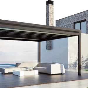 Pergola de jardin sur le toit qui transforme l'éclairage <span class=keywords><strong>électrique</strong></span> du toit et l'ajustement manuel pour une vie de jardin confortable - Product Image 1