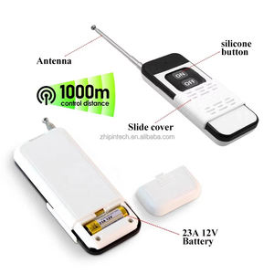 مفتاح تحكم عن بعد لاسلكي مقاوم للماء بتردد 433 ميجاهرتز، يعمل بجهد 12 فولت، 24 فولت، 36 فولت، 72 فولت، 30 أمبير، 1 قناة، جهاز استقبال وإرسال - Product Image 5