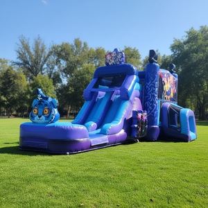 Château <span class=keywords><strong>Gonflable</strong></span> Commercial K-pop Demon en PVC, Facile à Installer, Idéal pour la Location (5-10 Personnes) - Vente Flash - Product Image 1