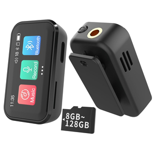 Reproductor de música portátil con pantalla táctil completa de 1 47 pulgadas, compatible con radio FM, lectura de libros electrónicos y formato de audio sin pérdidas, reproductor MP3 sin pérdidas - Product Image 1