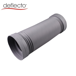 Tuyau d'échappement épaissi pour hotte de cuisine 100MM <span class=keywords><strong>X</strong></span> 4M, conduit d'air en PE pour cuisine, tuyau d'aération gris - Product Image 3