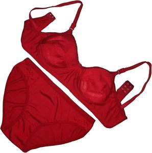 Ensemble soutien-gorge et culotte rembourrés sans coutures pour femme, lingerie en mélange de coton, confortable pour le quotidien, soutien-gorge en mousse simple sans coutures, vente en gros personnalisée - Product Image 4
