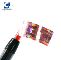 Autocollant Holographique Anti-Contrefaçon Uv Personnalisée Papier Transparent Feuille Lenticulaire Laser Adhésif Offre Spéciale Hologramme Étiquette