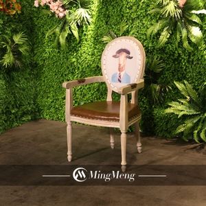 เก้าอี้ร้านอาหารย้อนยุคสไตล์ฝรั่งเศสย้อนยุคหรูหราสไตล์อเมริกันย้อนยุค - Product Image 2