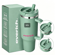 Gobelet isotherme en acier inoxydable de qualité supérieure, très demandé, avec poignée portable durable, idéal pour cadeaux et souvenirs