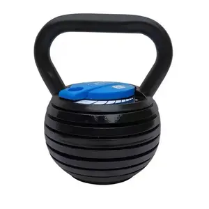 Hot Sell Gym Wettbewerb Kettle bell verstellbar rund Chrom Gewicht Hantel Kettle bell Set 40lb