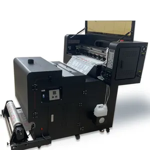 Dual XP600 A1 DTF принтер прямой передачи пленка I3200 60 см DTF принтер с 24-дюймовым dtf встряхиватель порошка для футболки