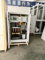 Régulateur de tension automatique triphasé AC en cuivre à commande servo-moteur série SBW 200 kVA 380 V