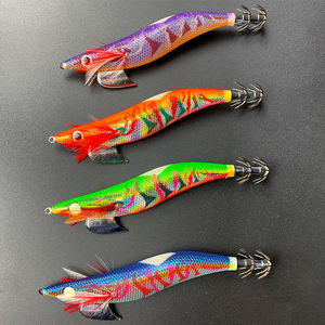 Señuelo de pesca de calamar de agua salada GAMA Japan Yo-Zuri 2026, 15G/20G, cebo artificial de camarón de madera <span class=keywords><strong>EGI</strong></span>, señuelo de calamar con anzuelo <span class=keywords><strong>DTD</strong></span> - Product Image 1