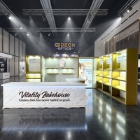 Booth Kayu Modular Rakitan Cepat 30 Menit, Dapat Digunakan Kembali, Ukuran 3x6m, untuk Pameran Dagang dengan Desain 3D Kustom