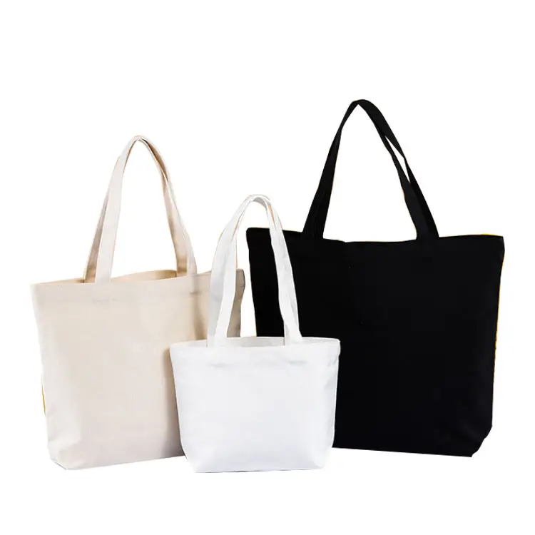 Free Sample! Personalized Custom Eco Pattern Bags Recycled Colored 100% Cotton Bag Canvas Tote