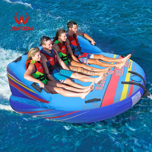 Bote Inflable Remolcable de PVC para 3 Personas, Tipo Glider, para Deportes Acuáticos y Alquiler de Esquí Acuático - Product Image 6