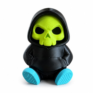 Nueva Decoración de Escritorio de Halloween, Superventas Transfronterizas, Adornos de Calavera Impresos en 3D, Ecológicos, de PLA, Estilo Moderno y Simple - Product Image 6