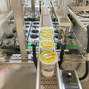 Máy Chiết Rót Và Đóng Nắp Cốc Nước Khoáng Tự Động Dùng Cho Ly Nhựa Phim Rõ Ràng - Product Image 2