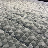 Matelas orthopédique taille complète mousse mémoire haut standard, pour dormeurs dos et côté, soutien rachidien
