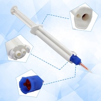 Double seringue de mélange rechargeable 4:1 5 ml, gel blanchissant pour les dents à double canon pour usage dentaire