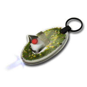 Porte-clés et anneaux porte-clés en PVC souple 3D, souvenirs promotionnels personnalisés à la mode - Product Image 1