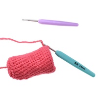 16 crochets à crochet en aluminium de 1,0 à 6,0 mm pour le tricot et les loisirs créatifs, ensemble d'aiguilles à crocheter pour filles