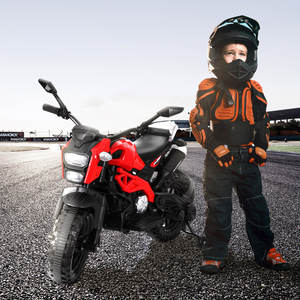 Moto électrique pour enfant DLS, moto à pédales pour enfants, voiture musicale avec lumière LED, batterie 12V USB, jouet moto pour enfants de 2 à 10 ans - Product Image 2