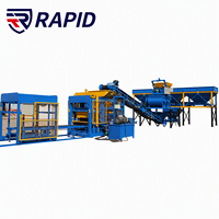 Machine automatique de fabrication de blocs de pavés en gazon QT6A-15, machine hydraulique pour briques en béton, pour le pavage de parkings et de jardins verts
