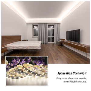 ไฟแถบ LED ดีไซน์หรู กันน้ำ ชุดประหยัดพลังงาน ให้แสงสว่างยืดหยุ่นสำหรับห้องนั่งเล่น แสงสีขาวธรรมชาติ - Product Image 6