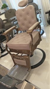 Hombre de peluquería silla hidráulica vintage silla de barbero QZ-B10X - Product Image 2