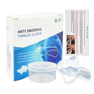 Mejora el sueño Nuevo estilo Anti-ronquidos <span class=keywords><strong>Silicona</strong></span> Manga <span class=keywords><strong>de</strong></span> lengua transparente <span class=keywords><strong>Dispositivo</strong></span> <span class=keywords><strong>antironquidos</strong></span> - Product Image 1