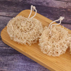 Zenidoo Brosse de nettoyage de cuisine en loofah et éponge - Poignée à cordon pour le lavage de la vaisselle - Product Image 4