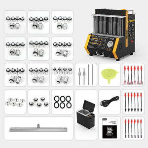 FN606 Kit di Pulizia e Simulazione Iniettori <span class=keywords><strong>GDI</strong></span> a 6 Cilindri con Tester Digitale per Ugelli - Product Image 5