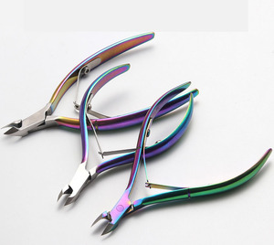 Tagliaunghie in Acciaio Inossidabile per Rimozione Pelle Morta, Strumento per Unghie in Acciaio Colorato - Product Image 2