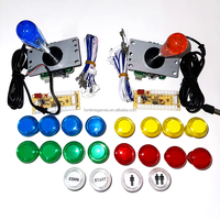Kit Codificador USB Multifunción de Cero Retraso con Botones LED para PC y Raspberry Pi