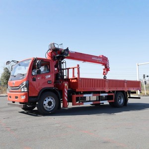 Factory Direct DFAC 8 Ton Truck <b>Crane</b> Loader Dongfeng 4x2 Telescopic Arm <b>Cranes</b> Truck for Sale - Product Image 2
