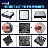 Piso de Baile LED Interactivo con Temática Multijuego Personalizable, Fácil Instalación, Material ABS, Alto CRI 85, para Juegos Activos en Interiores