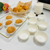 Feuilles de papier rondes légères et isolantes pour gâteaux, idéales pour les pâtisseries et les moules à gâteaux ronds en chiffon