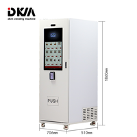 Máquina Expendedora Refrigerada de Cáñamo con Pantalla Táctil Digital Inteligente DKM Large Tech, con Cámara IA y Verificación de Edad